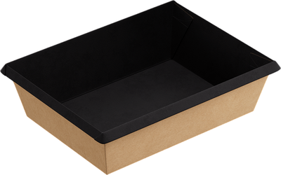 Набор одноразовых контейнеров 1EA OneClick bottom OCbot500/bBL (500мл, черный вельвет)