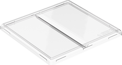 Набор крышек для контейнеров 1EA OneClick OClid1200DB/0 (прозрачный)