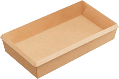 Набор одноразовых контейнеров 1EA OneClick bottom OCbot800SM/b (крафт)