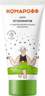 Крем от насекомых Комарофф Репеллентное (100мл)
