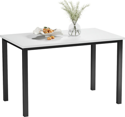Обеденный стол Soma Paprika 120x66 (белый/черный)