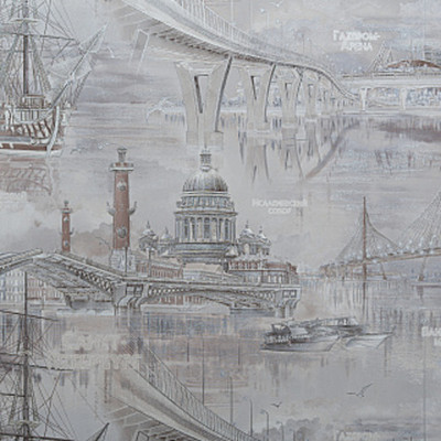 Виниловые обои Артекс Северная столица 11236-04