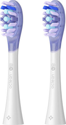 Набор насадок для зубной щетки Oclean Ultra White UW03 (2шт, белый)