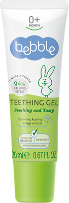 Гель для полости рта детский Bebble при прорезывании зубов (20мл)