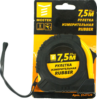 Рулетка Mostek Rubber / 5147525