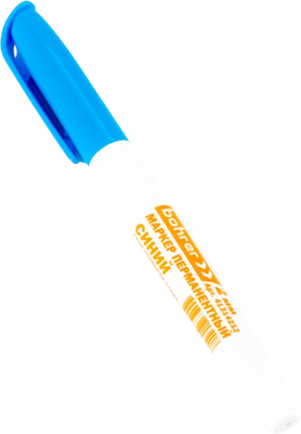 Маркер перманентный Bohrer 41314212 (синий)