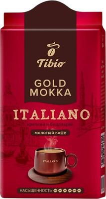 Кофе молотый Tibio Gold Mokka Italiano (250г)