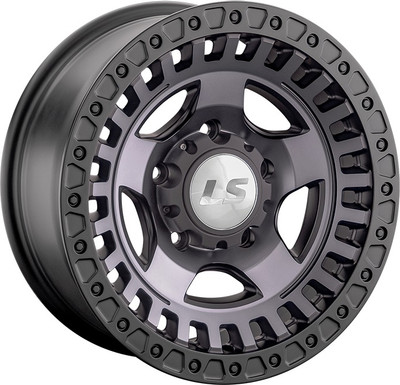 Литой диск LS wheels LS 1351 17x8.5" 5x150мм DIA 110.1мм ET 15мм BR+BK