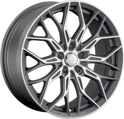 Литой диск LS wheels LS 1355 18x8" 5x108мм DIA 60.1мм ET 30мм MGMF