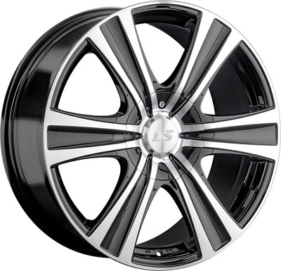 Литой диск LS wheels LS 1370 20x9" 6x114.3мм DIA 67.1мм ET 35мм BKF