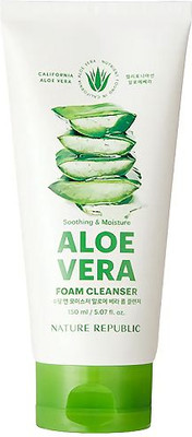 Пенка для умывания Nature Republic Soothing & Moisture Aloe Vera Foam Cleanser (150мл)