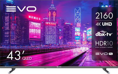 Телевизор Evo TV 43" QLED