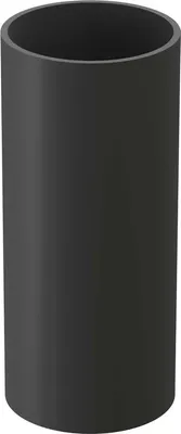 Труба водосточная Docke Lux (1.5м, графит)