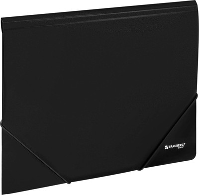 Папка для бумаг Brauberg Universal / 273038 (черный)