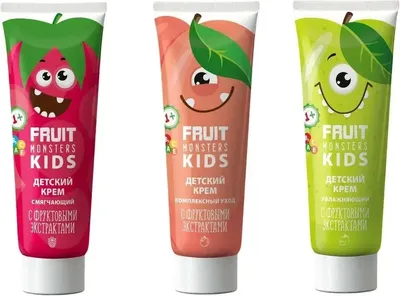 Подарочный набор Фрутомонстры Комплексный уход+Смягчающий+Увлажняющий (3x30мл)