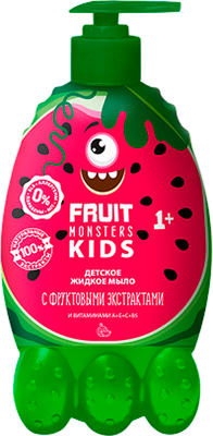 Мыло жидкое детское Фрутомонстры Mega monsters Арбуз (400мл)