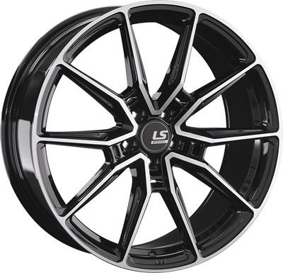 Литой диск LS wheels FlowForming RC58 20x9" 5x120мм DIA 72.6мм ET 41.5мм BKF