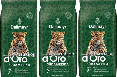 Кофе в зернах Dallmayr Selection des Jahres d'Oro (3x1кг)