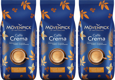 Кофе в зернах Movenpick Of Switzerland Caffe Crema (3x1кг)