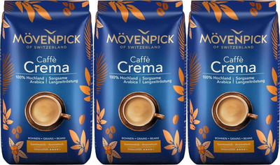 Кофе в зернах Movenpick Of Switzerland Caffe Crema (3x1кг)