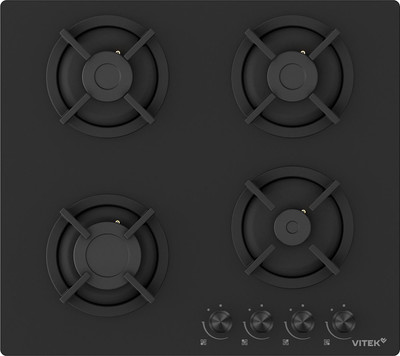 Газовая варочная панель Vitek VGH 6450 BG (черный)