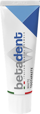 Зубная паста Betadent White для взрослых (100мл)