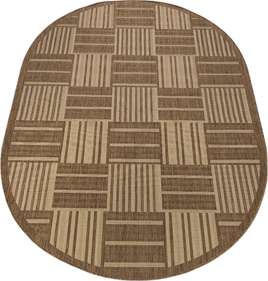 Коврик Белка Флурлюкс Сизаль Овал 51002 50122 (0.8x1.5)