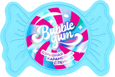Бомбочка для ванны Fabrik Cosmetology Bubble gum (100г)