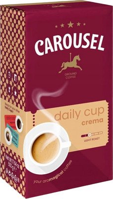 Кофе молотый Carousel Daily Cup Crema (500г)