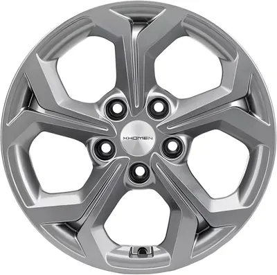 Литой диск Khomen KHW1606 Ceed/Elantra 16x6.5" 5x114.3мм DIA 67.1мм ET 50мм Gray