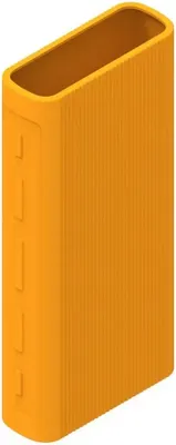 Чехол для портативного ЗУ Bingo Silicone для Xiaomi Power Bank PLM07ZM/PB2050ZM/PLM18ZM (оранжевый)