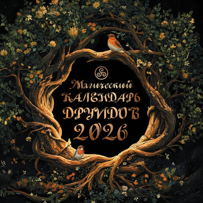 Календарь настенный АСТ Магический календарь друидов. 2026 год (9785171768607)