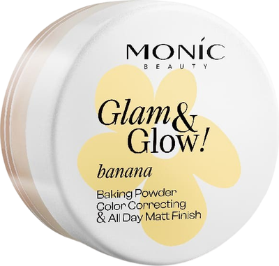 Пудра рассыпчатая Monic Beauty Glam&Glow Banana