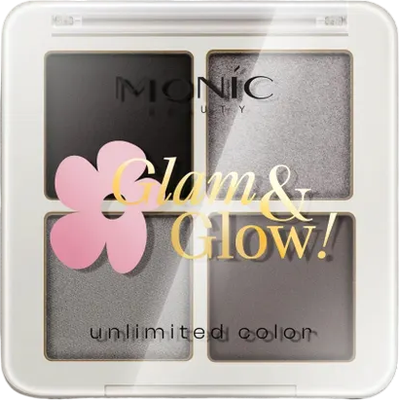 Палетка теней для век Monic Beauty Glam&Glow! Unlimited All Day Color тон 04 Summer Night
