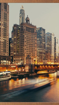 Инфракрасный обогреватель Домашний очаг Ночной город / 756693211-2015