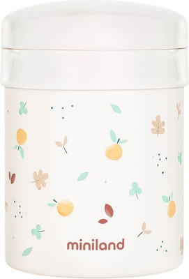Термос для еды Miniland Thermetic Valencia / 89575 (700мл, бежевый/фрукты)