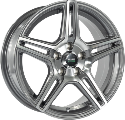 Литой диск Megami MGM-38 15x6.5" 5x100мм DIA 57.1мм ET 38мм GMF