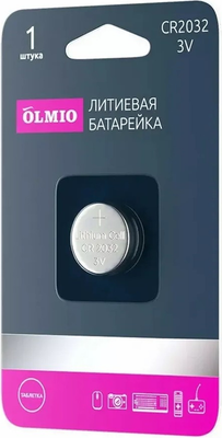 Батарейка Olmio CR2032