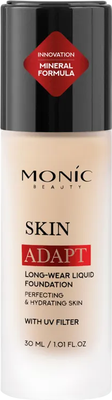 Тональный крем Monic Beauty Skin Adapt! тон 02 Ivory Beige (30мл)