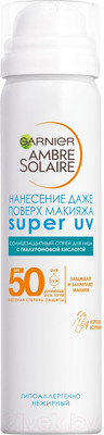 Спрей солнцезащитный Garnier Ambre Solaire. Эксперт Защита SPF 50 (75мл)