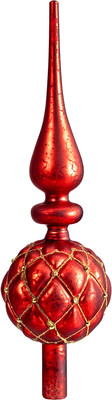 Верхушка для елки Elan Gallery 980082 (красный/золото)