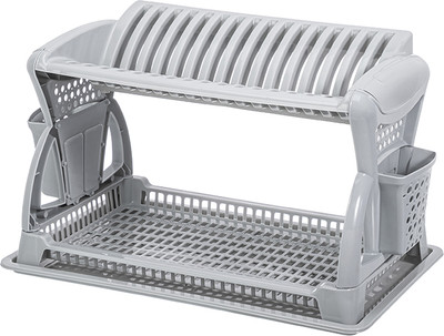 Сушилка для посуды El Casa 065 / 640557 (серый)