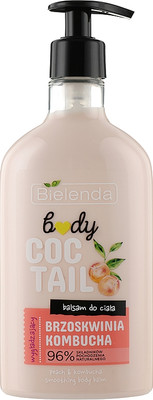 Лосьон для тела Bielenda Body Coctail Персик + Комбуча (400мл)