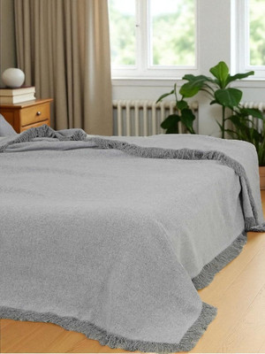 Плед Angellini Рогожка 180x220 / 5с18пс (серый)