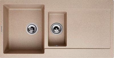 Мойка кухонная Kuppersberg Modena 1.5B2D (песочный)