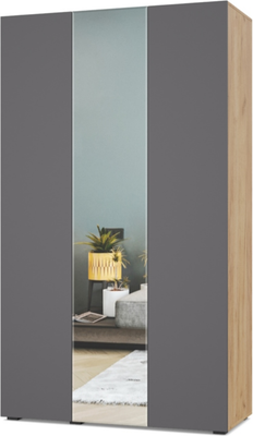 Шкаф Modern Челси Ч31 (золотой дуб/графит)