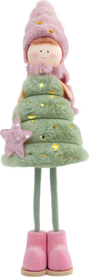 Фигура под елку Золотая сказка Девочка-елочка / 592566