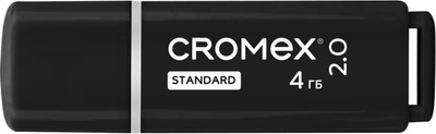 USB flash накопитель Cromex Standard 4Gb / 514156 (черный)