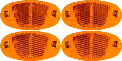 Набор катафотов для велосипеда Ventura 5-466606 (4шт, оранжевый)