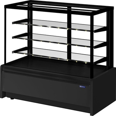 Витрина холодильная Kayman K-ВК-1300 (черный)